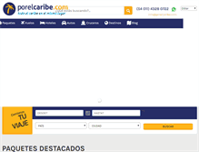 Tablet Screenshot of porelcaribe.com